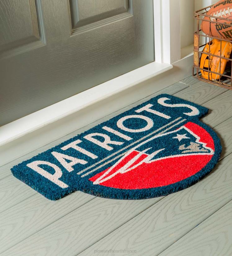 Plow & Hearth tapis et nattes paillasson en fibre de coco en forme de nfl - boucaniers 0BNZ1589