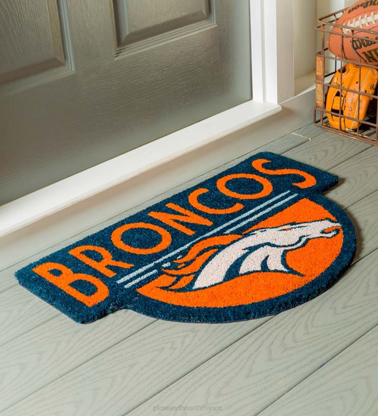 Plow & Hearth tapis et nattes paillasson en fibre de coco en forme de nfl - boucaniers 0BNZ1589