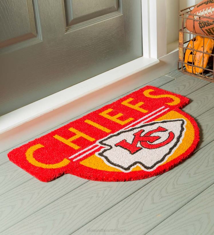 Plow & Hearth tapis et nattes paillasson en fibre de coco en forme de nfl - boucaniers 0BNZ1589