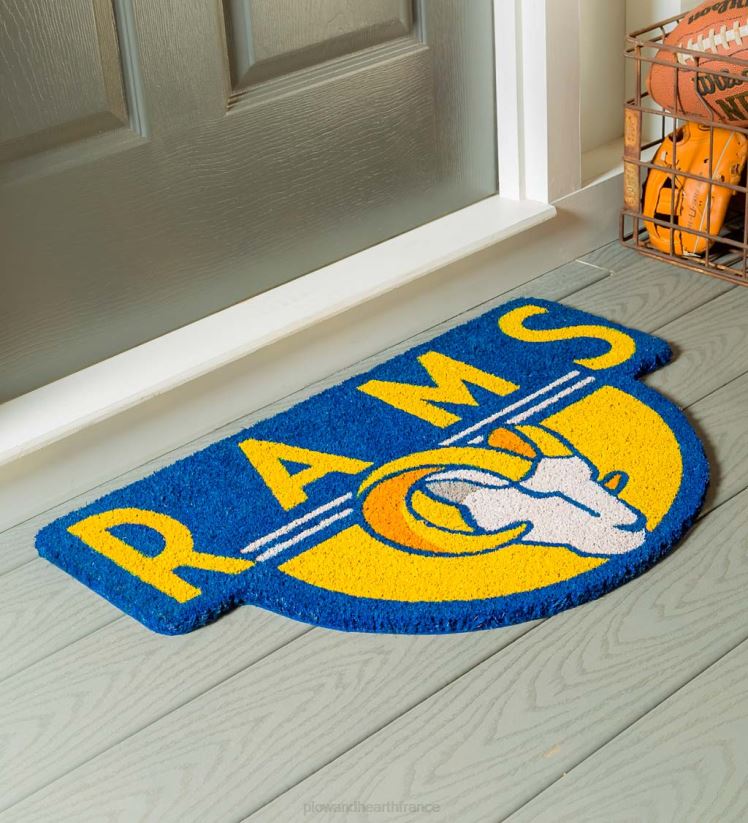 Plow & Hearth tapis et nattes paillasson en fibre de coco en forme de nfl - boucaniers 0BNZ1589