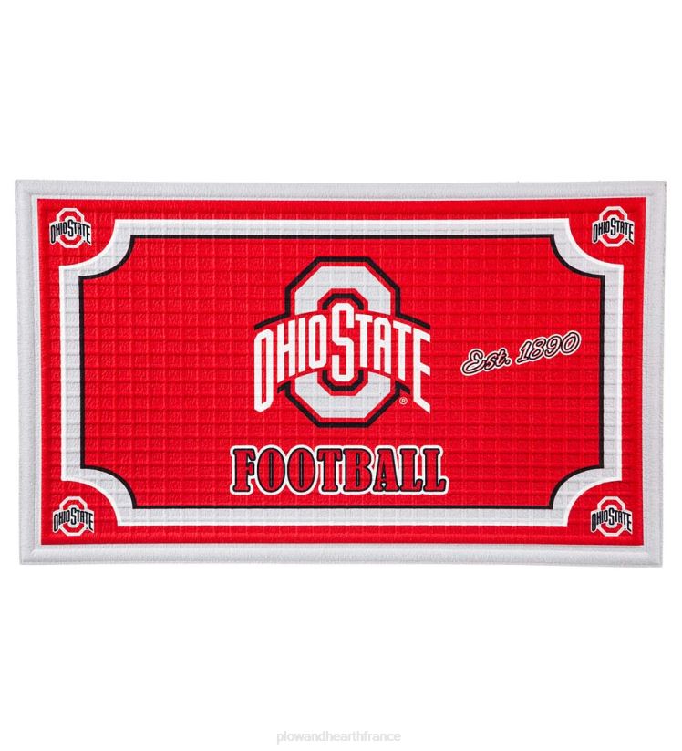 Plow & Hearth tapis et nattes paillasson en relief de fierté d'équipe universitaire intérieure/extérieure - lsu 0BNZ1434