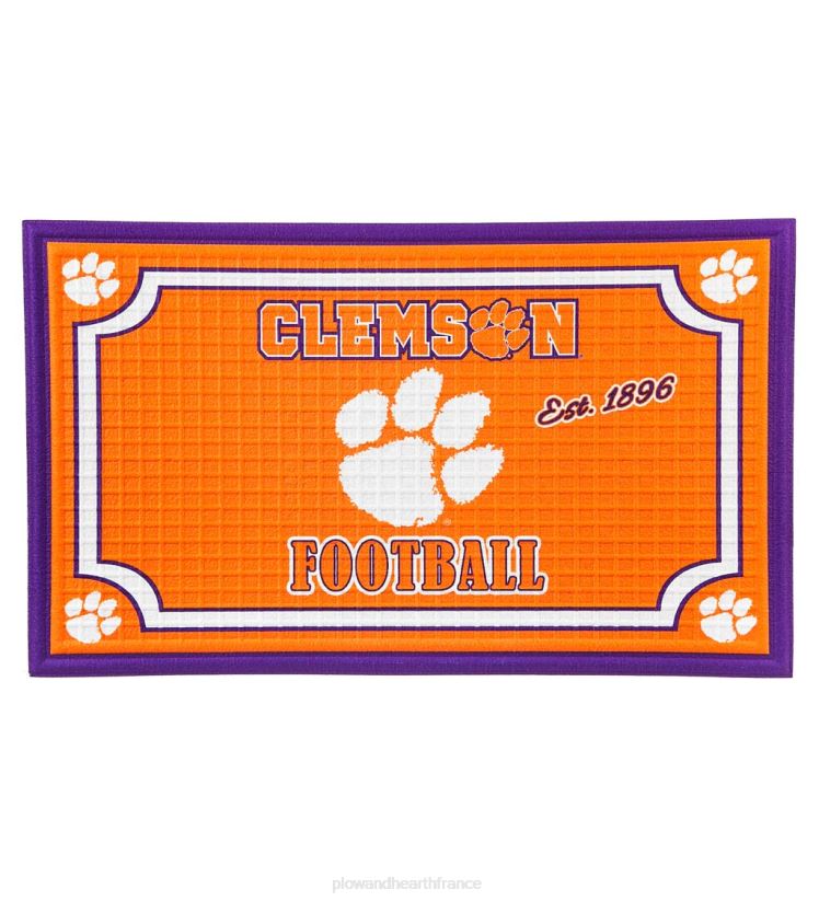 Plow & Hearth tapis et nattes paillasson en relief de fierté d'équipe universitaire intérieure/extérieure - lsu 0BNZ1434