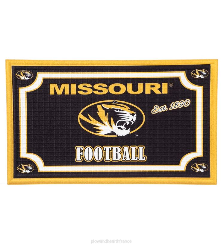 Plow & Hearth tapis et nattes paillasson en relief de fierté d'équipe universitaire intérieure/extérieure - lsu 0BNZ1434