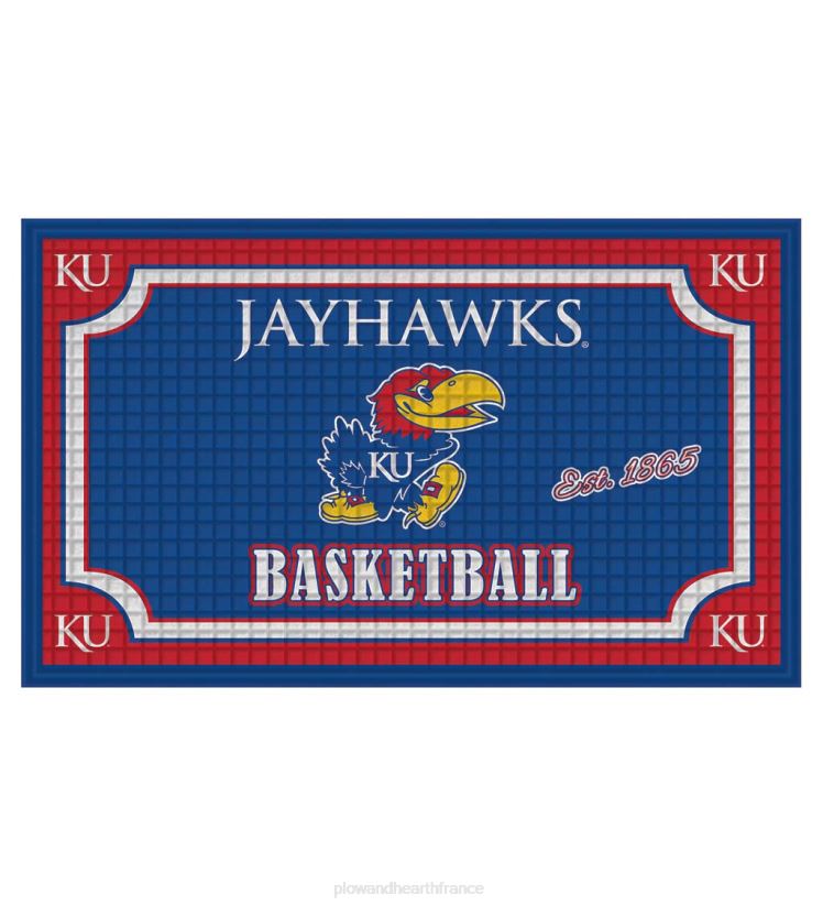 Plow & Hearth tapis et nattes paillasson en relief de fierté d'équipe universitaire intérieure/extérieure - lsu 0BNZ1434