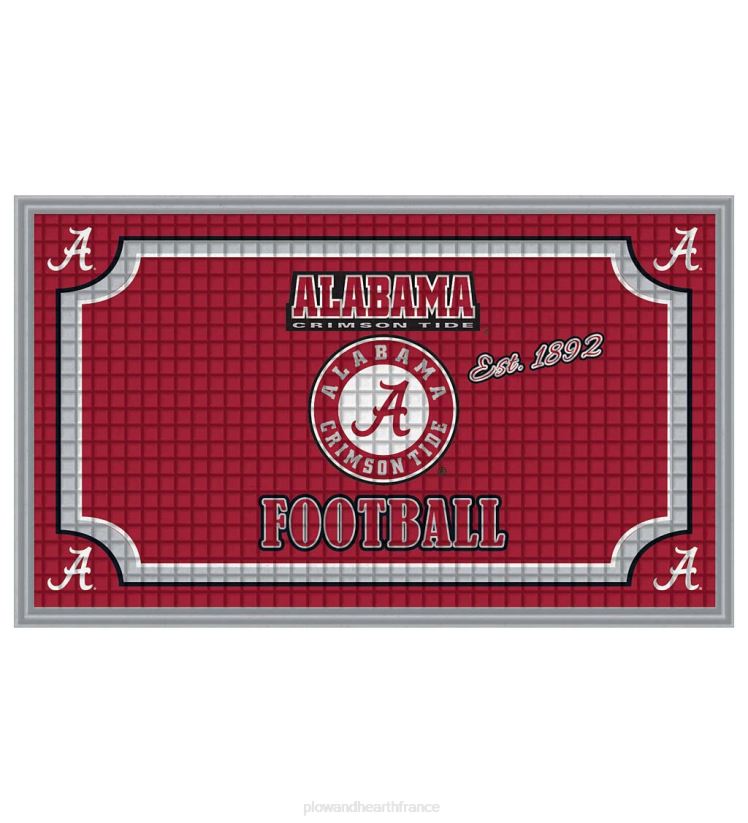 Plow & Hearth tapis et nattes paillasson en relief de fierté d'équipe universitaire intérieure/extérieure - lsu 0BNZ1434