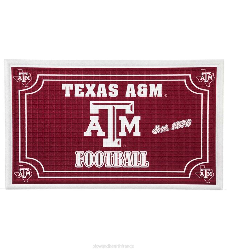 Plow & Hearth tapis et nattes paillasson en relief de fierté d'équipe universitaire intérieure/extérieure - lsu 0BNZ1434