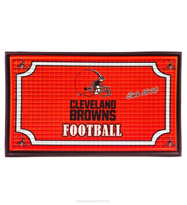 Plow & Hearth tapis et nattes paillasson en relief intérieur/extérieur NFL Team Pride - Panthers de la Caroline 0BNZ1292