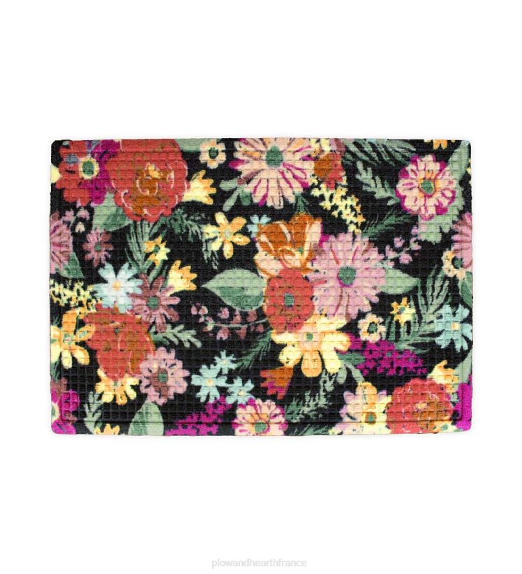 Plow & Hearth tapis et nattes paillasson imprimé waterhog, motif fraîchement cueilli 0BNZ1300