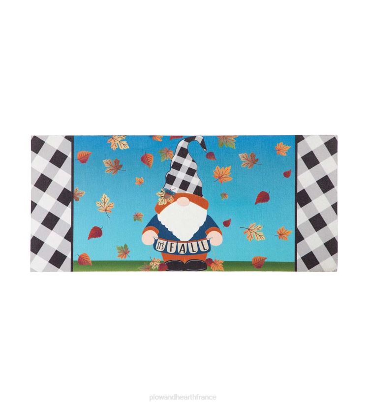 Plow & Hearth tapis et nattes tapis d'interrupteur automne gnome sassafras 0BNZ1576