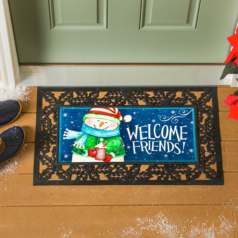 Plow & Hearth tapis et nattes tapis d'interrupteur sassafras du pays des neiges 0BNZ1494