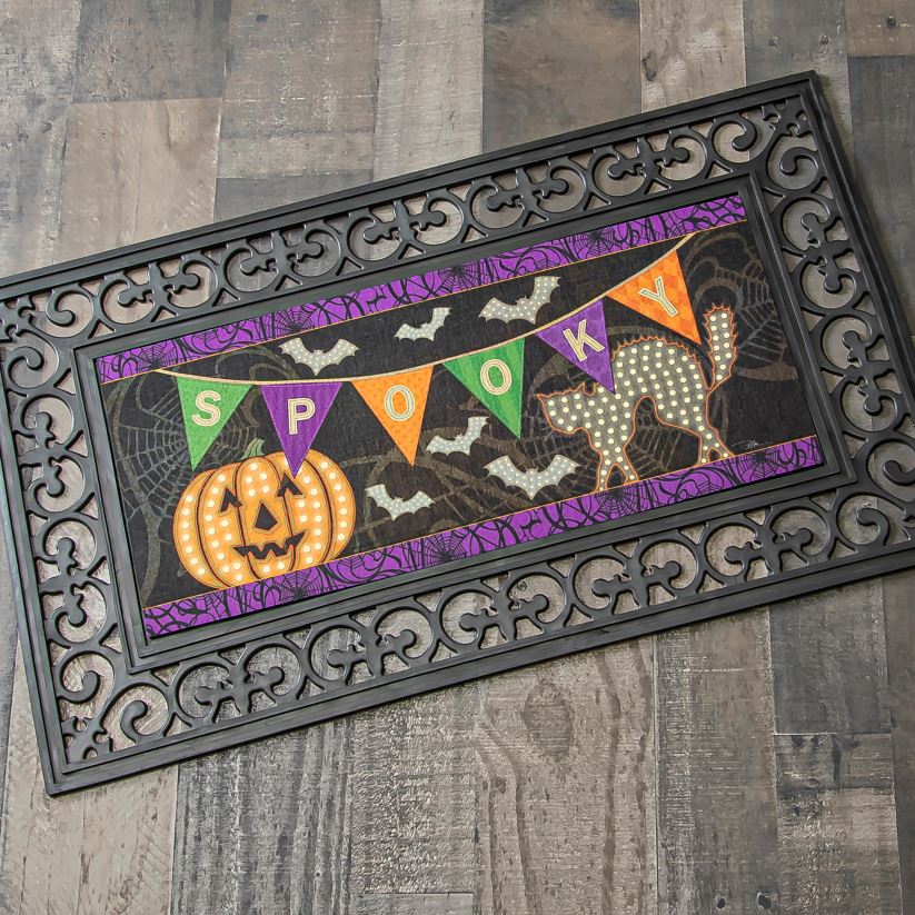 Plow & Hearth tapis et nattes tapis d'interrupteur sassafras lumières effrayantes 0BNZ1958