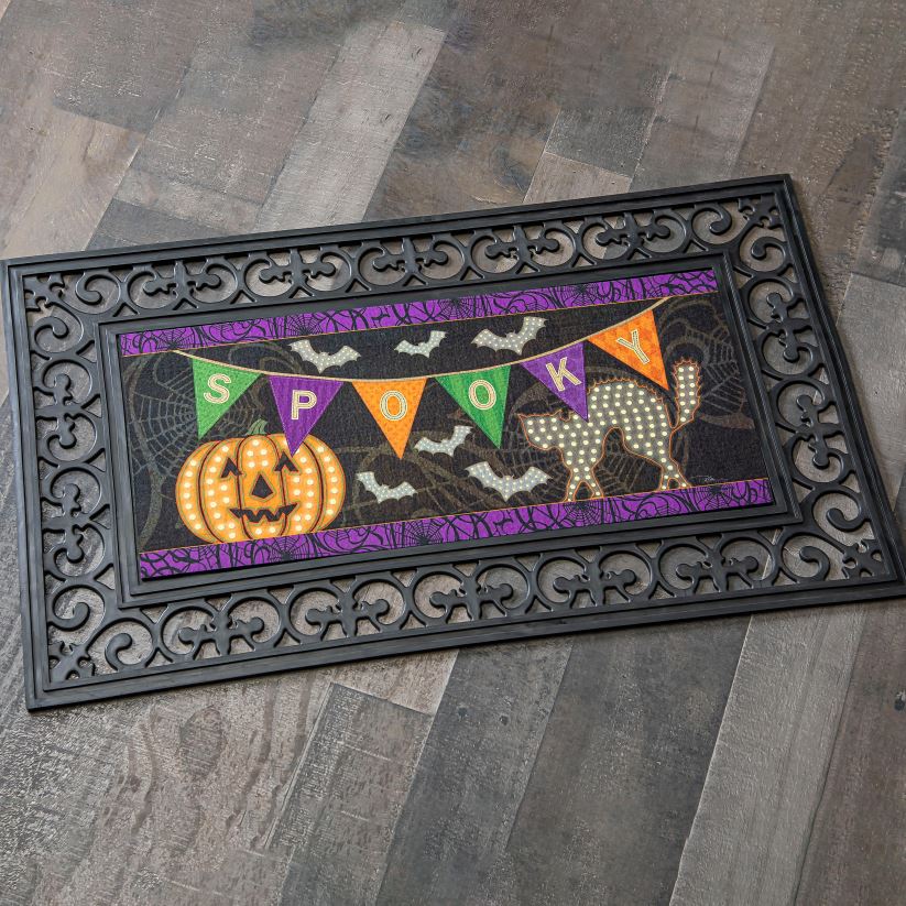 Plow & Hearth tapis et nattes tapis d'interrupteur sassafras lumières effrayantes 0BNZ1958