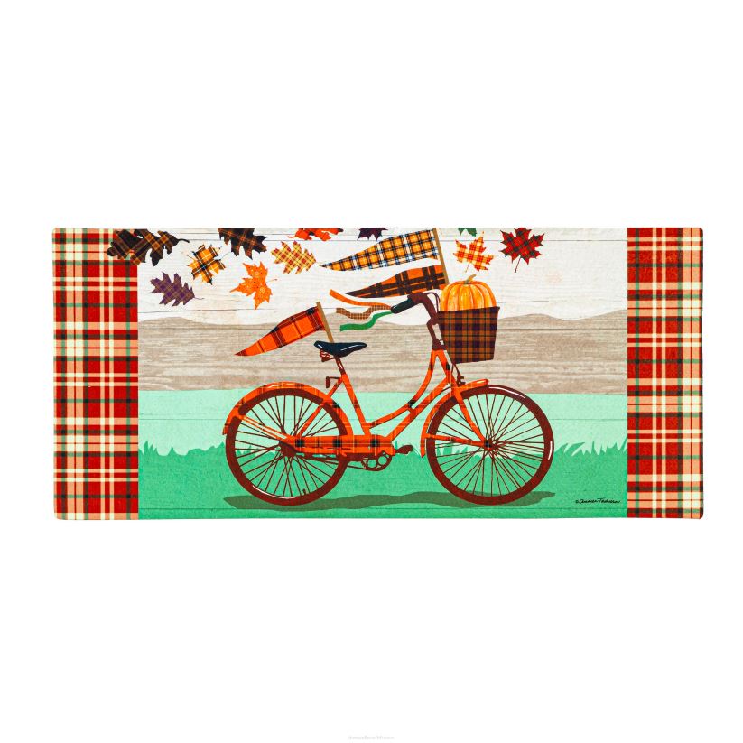 Plow & Hearth tapis et nattes tapis d'interrupteur sassafras pour vélo d'automne 0BNZ1960
