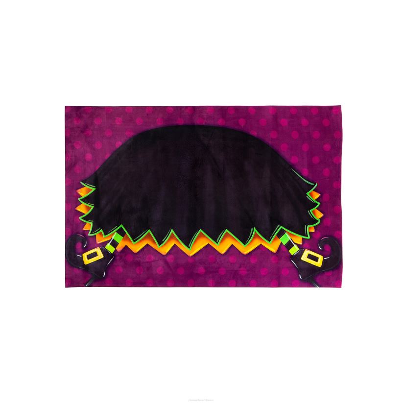 Plow & Hearth tapis et nattes tapis de superposition de sorcière d'Halloween 0BNZ1945