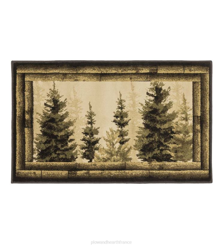 Plow & Hearth tapis et nattes Tapis d'arbres forestiers Vista, 30" x 50" 0BNZ1757