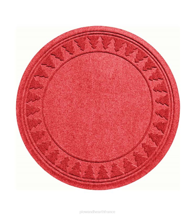 Plow & Hearth tapis et nattes Tapis de sapin de Noël anti-éclaboussures Waterhog - vert 0BNZ1922