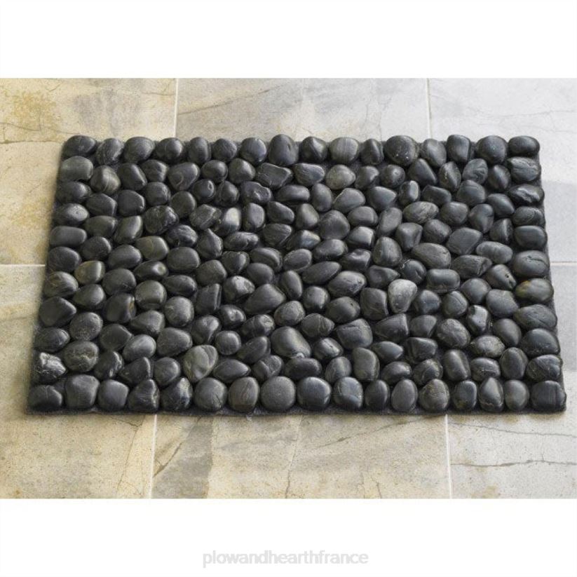 Plow & Hearth tapis et nattes tapis de sol river rock - blanc 0BNZ1923