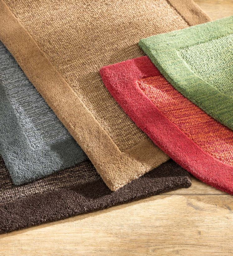 Plow & Hearth tapis et nattes tapis en laine à bandes madrid 0BNZ2317