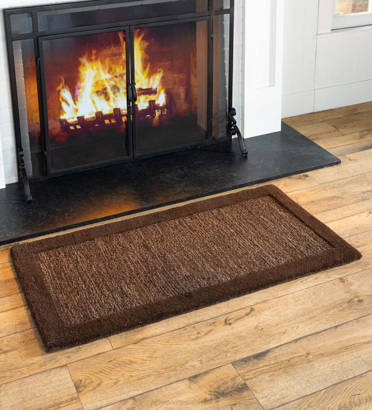 Plow & Hearth tapis et nattes tapis en laine à bandes madrid 0BNZ2317
