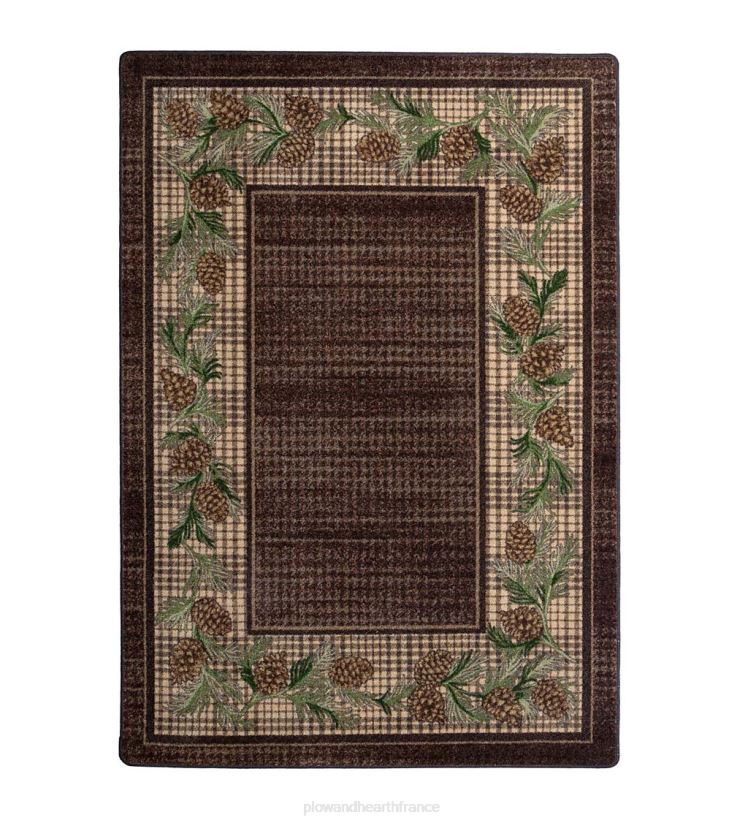 Plow & Hearth tapis et nattes Tapis Endurastran à carreaux en pin Sweetwater 0BNZ1767