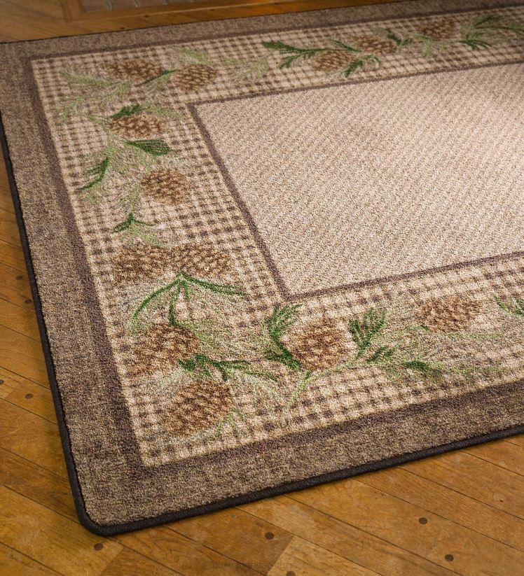 Plow & Hearth tapis et nattes Tapis Endurastran à carreaux en pin Sweetwater 0BNZ1767