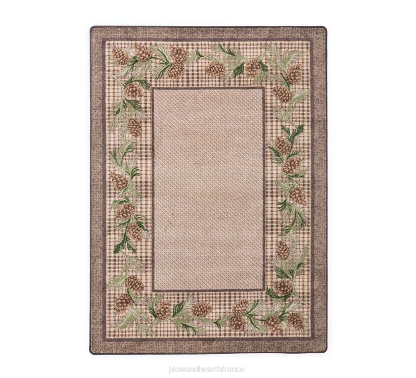 Plow & Hearth tapis et nattes Tapis Endurastran à carreaux en pin Sweetwater 0BNZ1767
