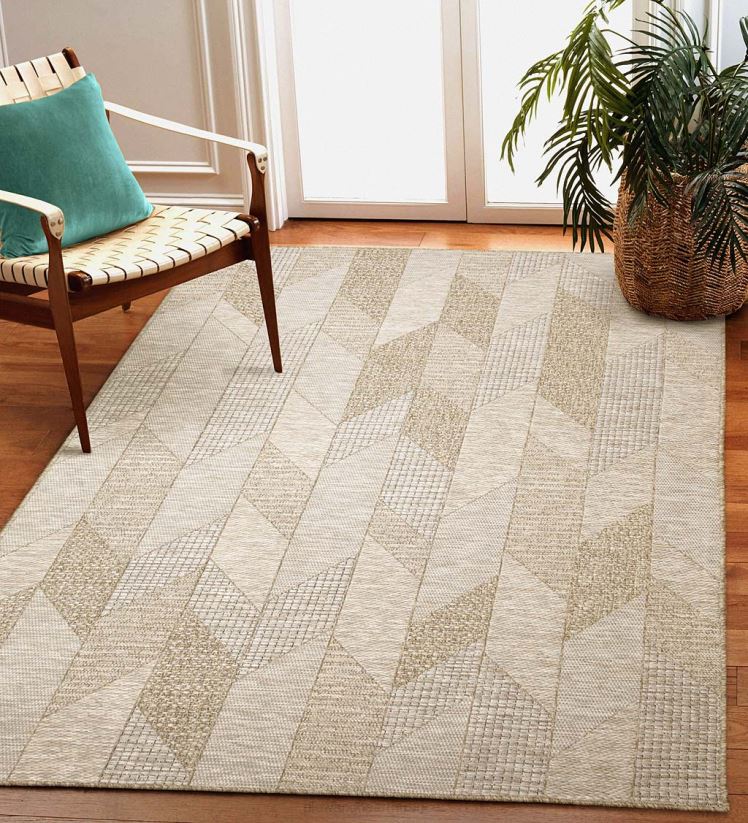 Plow & Hearth tapis et nattes Tapis avec angles Beachcomber intérieur/extérieur 0BNZ1803