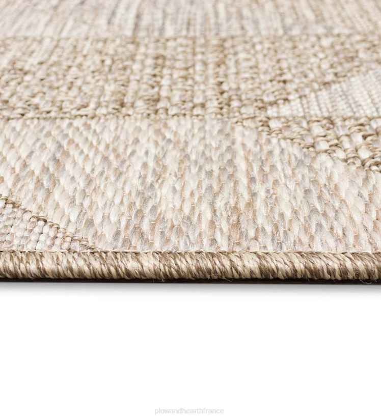 Plow & Hearth tapis et nattes Tapis avec angles Beachcomber intérieur/extérieur 0BNZ1803