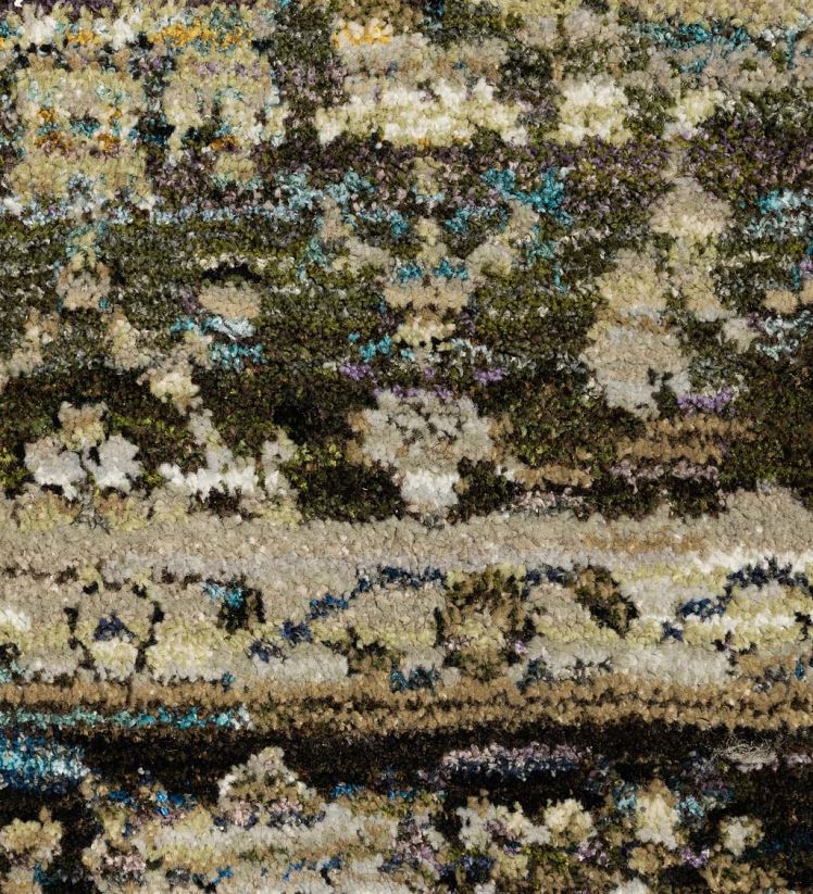 Plow & Hearth tapis et nattes Tapis de bordure d'intérieur en mélange synthétique Ashland Evening 0BNZ1857