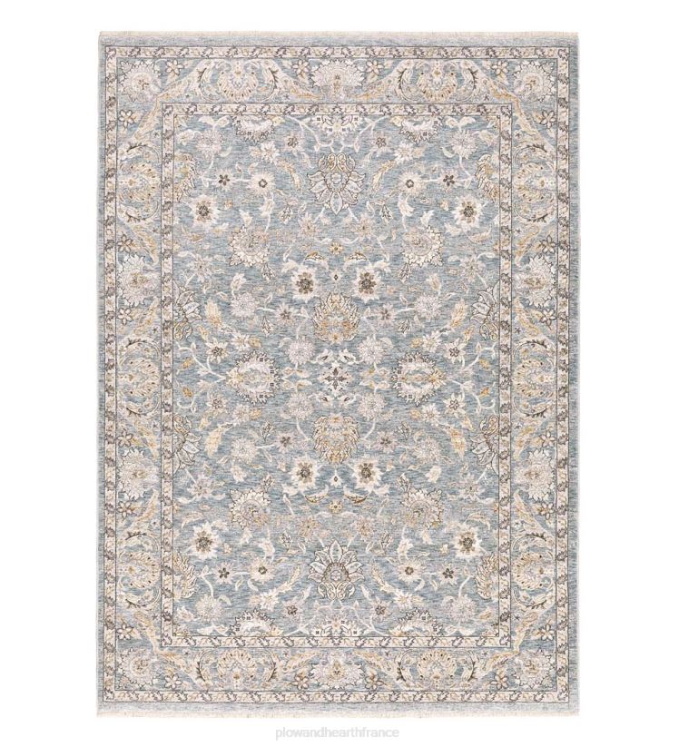 Plow & Hearth tapis et nattes Tapis en polyester à bordure Wakefield 0BNZ1858