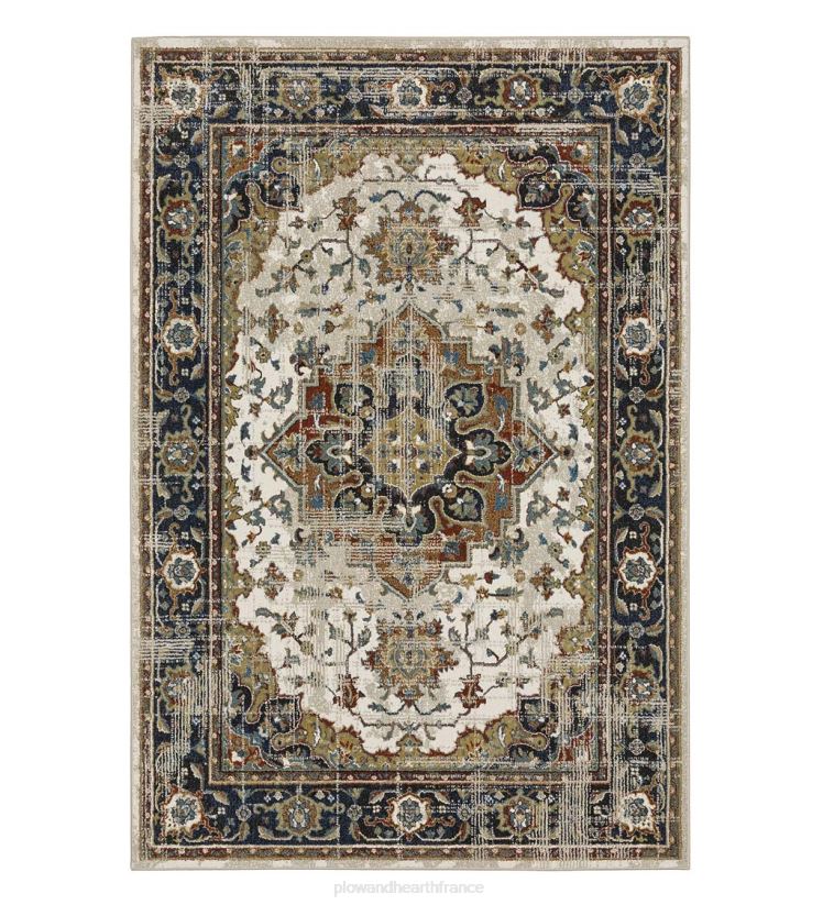 Plow & Hearth tapis et nattes Tapis en polypropylène médaillon Heartland 0BNZ1873