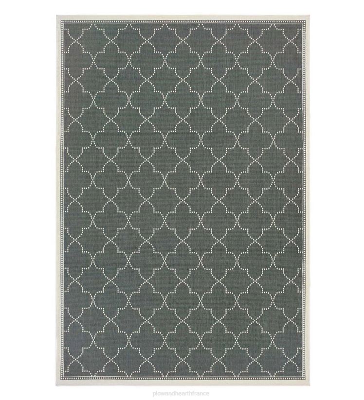 Plow & Hearth tapis et nattes Tapis en polypropylène à quatre feuilles marston 0BNZ1892