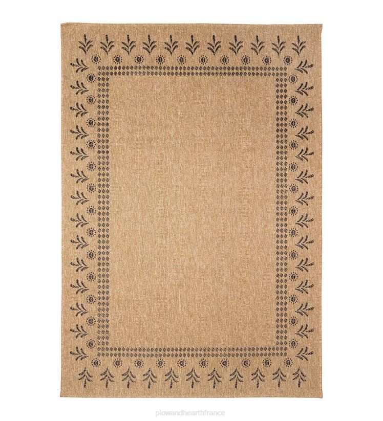 Plow & Hearth tapis et nattes Tapis imprimé bloc Toulouse intérieur/extérieur 0BNZ1798