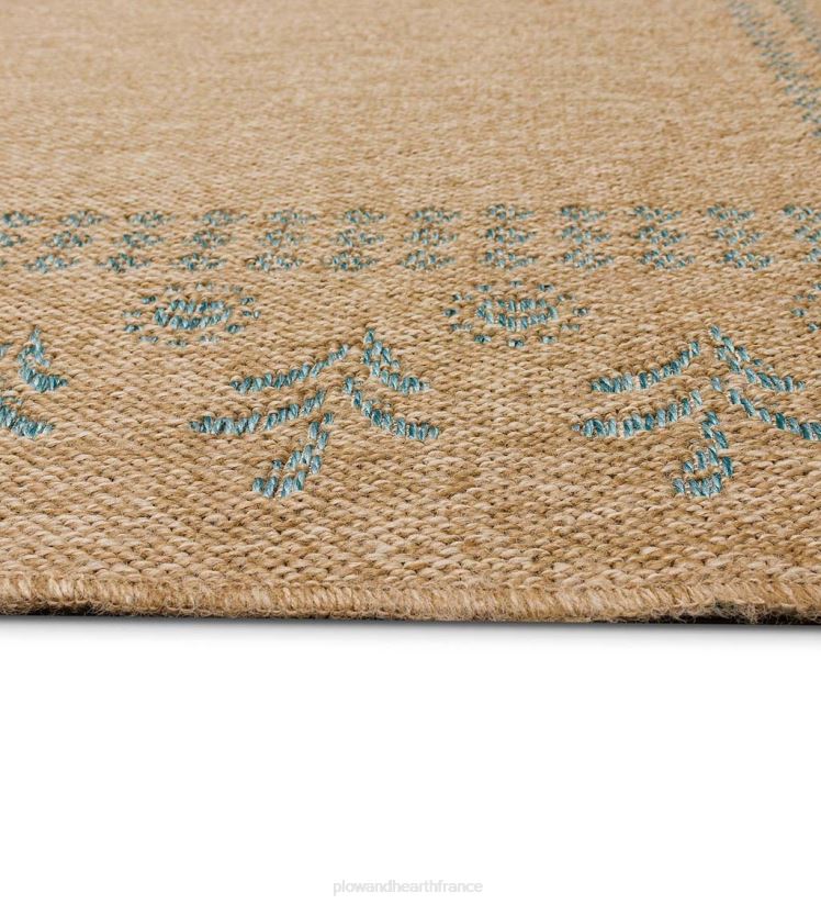 Plow & Hearth tapis et nattes Tapis imprimé bloc Toulouse intérieur/extérieur 0BNZ1798