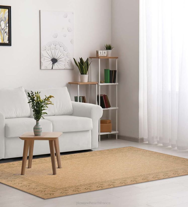 Plow & Hearth tapis et nattes Tapis imprimé bloc Toulouse intérieur/extérieur 0BNZ1798