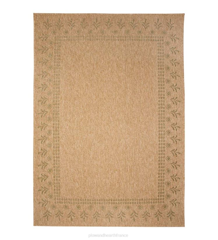 Plow & Hearth tapis et nattes Tapis imprimé bloc Toulouse intérieur/extérieur 0BNZ1798