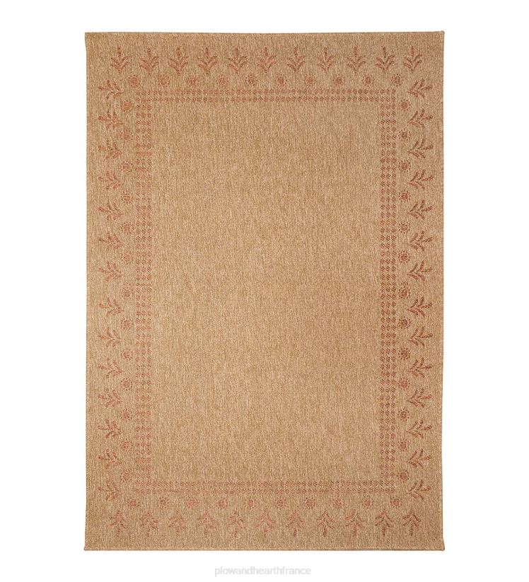 Plow & Hearth tapis et nattes Tapis imprimé bloc Toulouse intérieur/extérieur 0BNZ1798