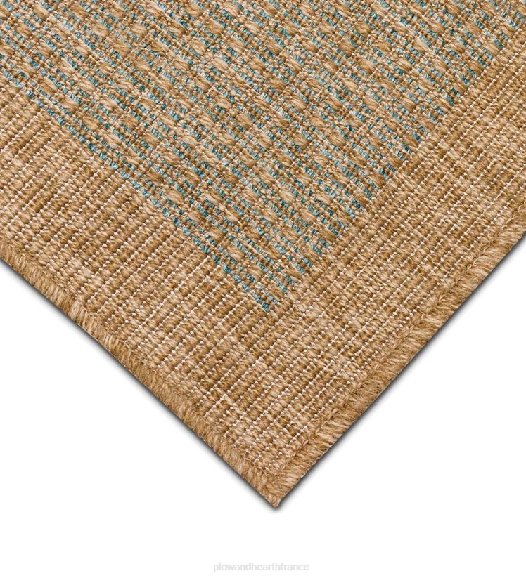 Plow & Hearth tapis et nattes Tapis imprimé à bordure toulouse intérieur/extérieur 0BNZ1799