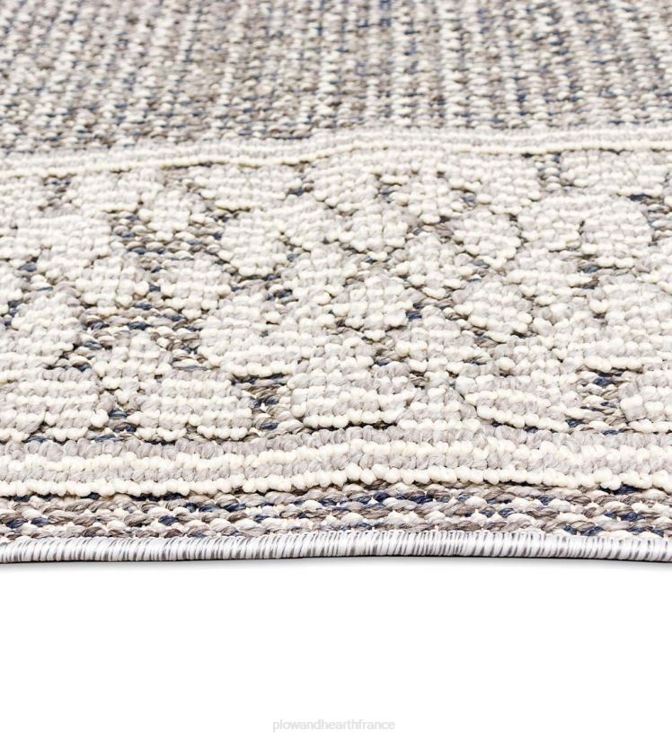 Plow & Hearth tapis et nattes Tapis intérieur/extérieur avec bordure de faucon minou 0BNZ1804