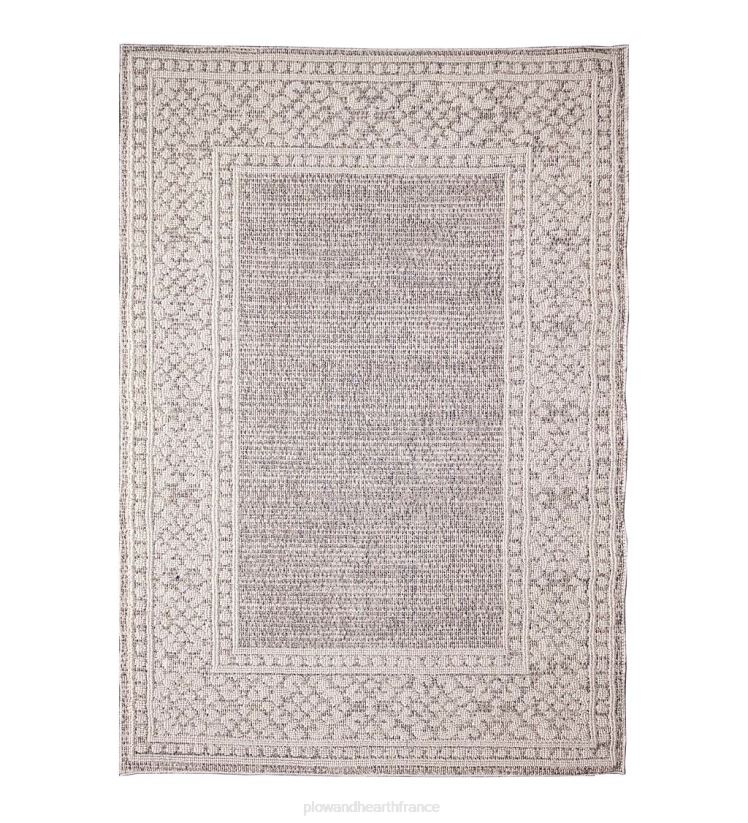 Plow & Hearth tapis et nattes Tapis intérieur/extérieur avec bordure de faucon minou 0BNZ1804