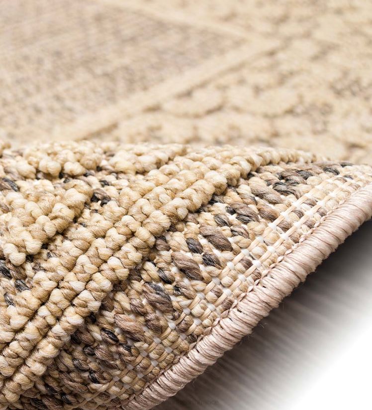 Plow & Hearth tapis et nattes Tapis intérieur/extérieur avec bordure de faucon minou 0BNZ1804