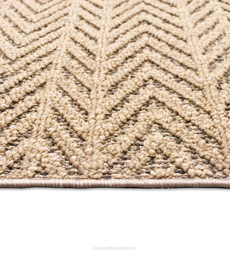 Plow & Hearth tapis et nattes Tapis intérieur/extérieur à chevrons Kitty Hawk 0BNZ1800