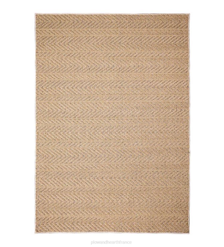 Plow & Hearth tapis et nattes Tapis intérieur/extérieur à chevrons Kitty Hawk 0BNZ1800