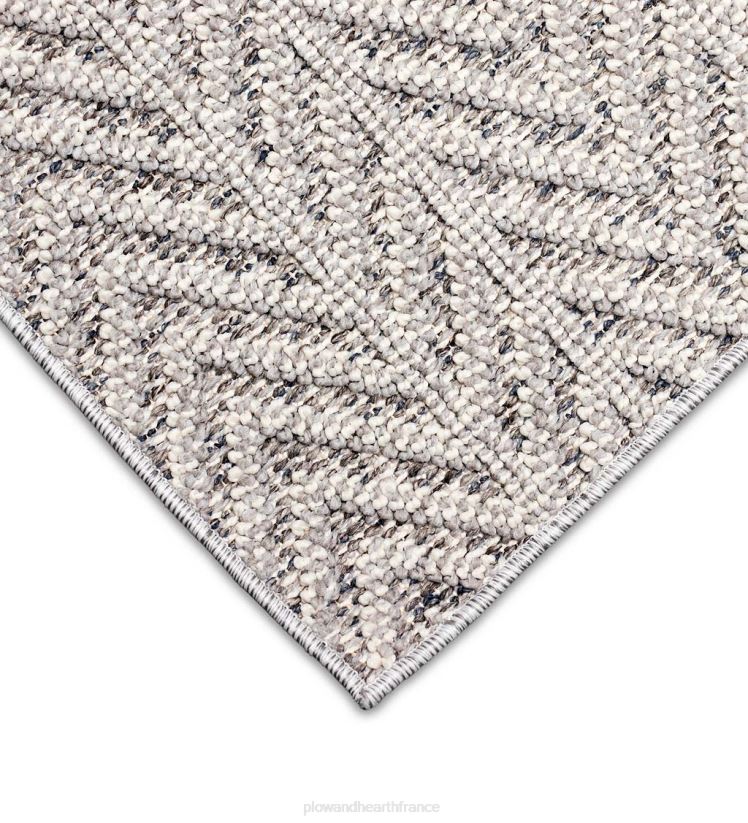 Plow & Hearth tapis et nattes Tapis intérieur/extérieur à chevrons Kitty Hawk 0BNZ1800