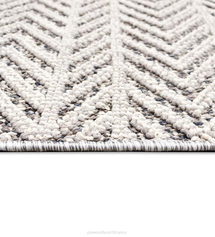 Plow & Hearth tapis et nattes Tapis intérieur/extérieur à chevrons Kitty Hawk 0BNZ1800