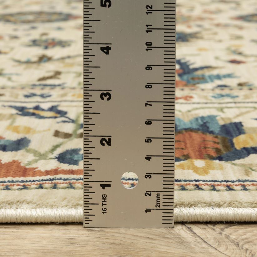 Plow & Hearth tapis et nattes Tapis intérieur/extérieur en polypropylène avec bordure Clover Hill 0BNZ1846