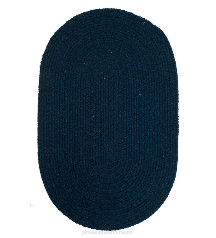 Plow & Hearth tapis et nattes Tapis ovale en laine mélangée tressée Bear Creek 0BNZ1771