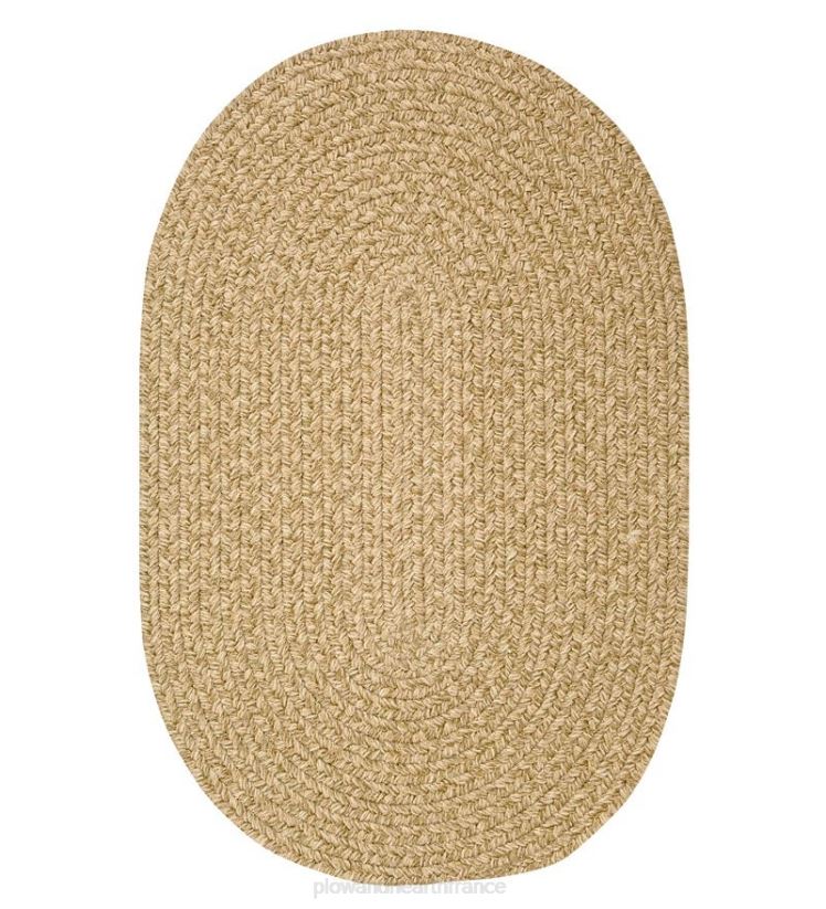 Plow & Hearth tapis et nattes Tapis ovale en laine mélangée tressée Bear Creek 0BNZ1771