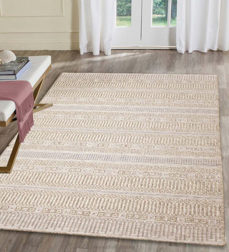 Plow & Hearth tapis et nattes Tapis rayé beachcomber intérieur/extérieur 0BNZ1801