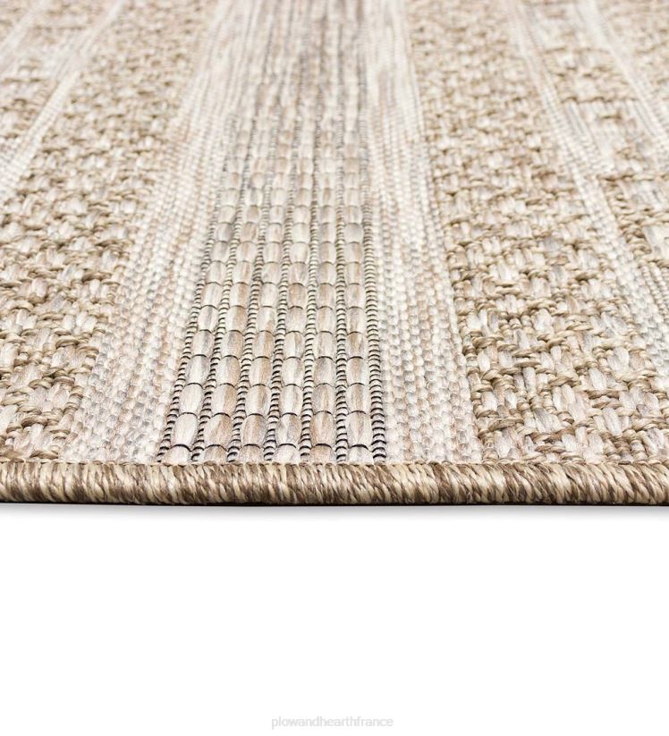 Plow & Hearth tapis et nattes Tapis rayé beachcomber intérieur/extérieur 0BNZ1801